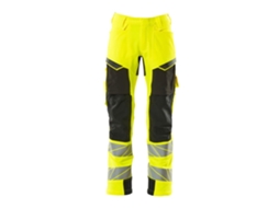 Calças Grandes Com Bolsos Para Joelheiras Accelerate Safe 19079 Amarelo 48 / 35 MASCOT