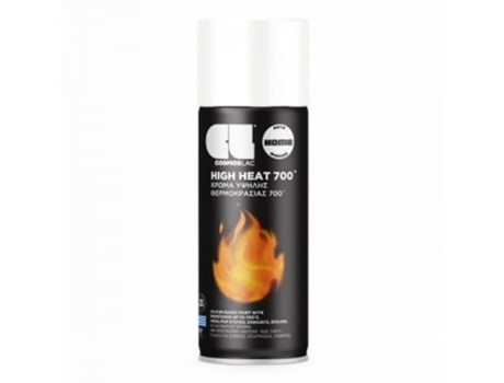Tinta Anticalórica em Spray Calor Elevado 700ºc 400 Ml (Branco N352)