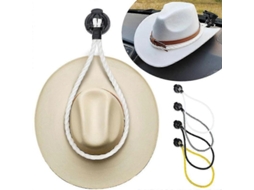 Suporte Universal Para Chapéu Com Ventosa, Apoio Para Chapéu De Cowboy Para Veículos, Caminhões/suvs Blanco