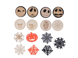 Porta Copos Halloween Com Isolamento Térmico E Decoração Temática