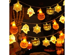 Cadeia Luzes LED de Halloween - 2 unidades de 3m com 20 lâmpadas - Decoração para Festas