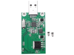 Placa Adaptadora Msata Para Usb 3.0, Adaptador Msata Para Ssd, Placa De Conversão De Unidade De Disco Usb Hengjian