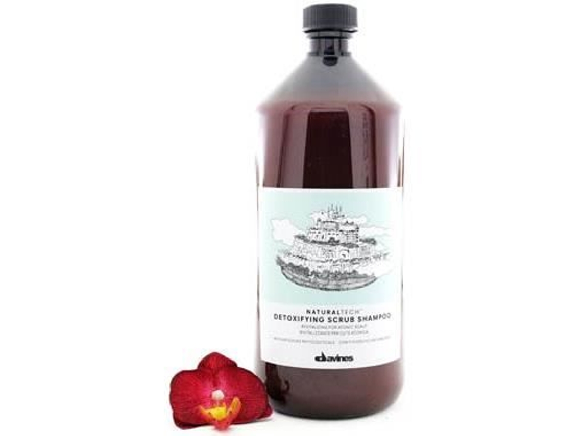 Shampoo Esfoliante Desintoxicante Davines Naturaltech 1000ml