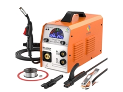 Máquina De Solda Mig, Capacidade 6 Em 1, Controle Sinérgico 220v, Fácil De Usar, Mig250 Dp