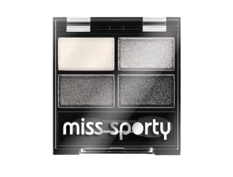 Estúdio Cor Quattro Sombra De Olhos Em Pó Real Fumado/preto Fumado, 5g Miss Sporty