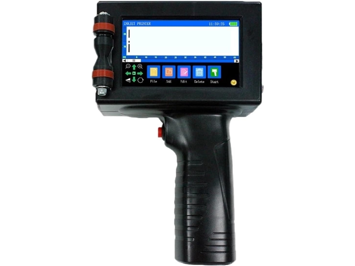 Impressora Portátil Jato de Tinta Térmica 1730plus com Leitor de Código Qr de 12,7 Mm e Entrada para Texto. SFUSHOS
