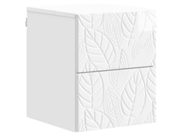 Maison Exclusive - Gabinete De Canto Montado Na Parede Branco Brilhante