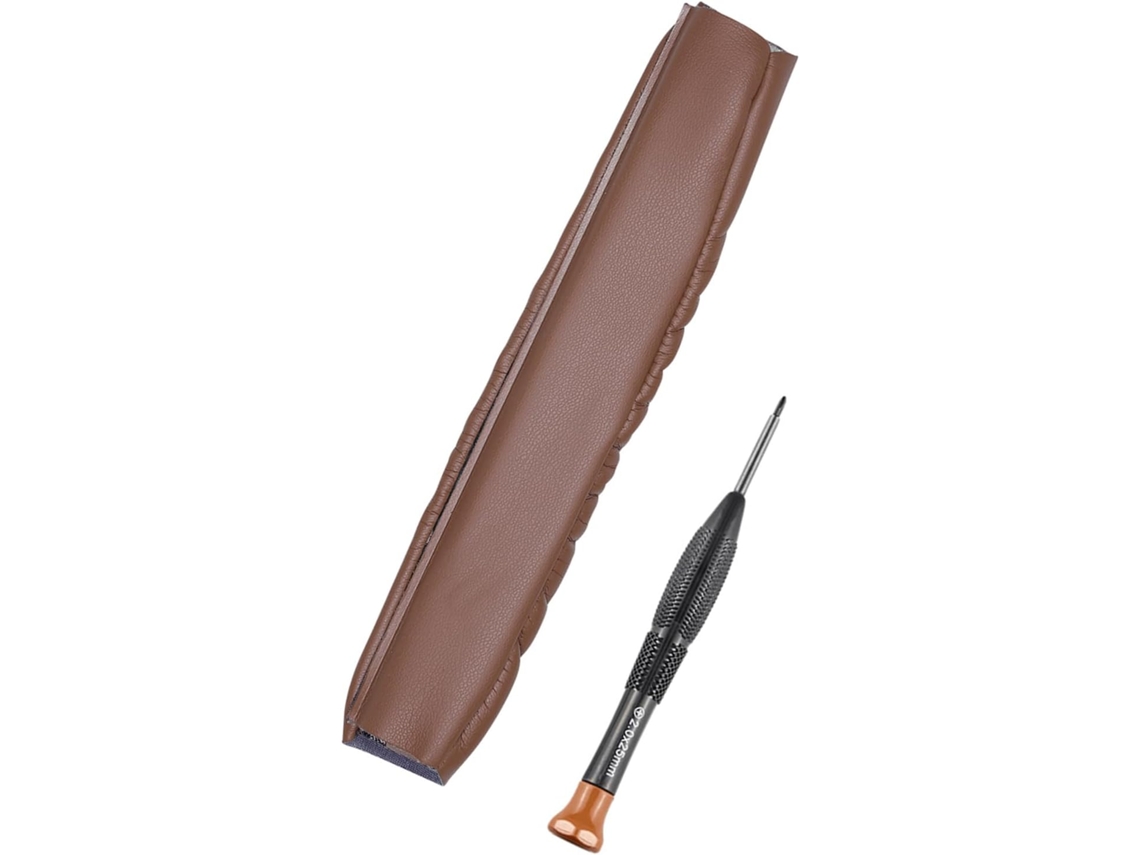 Almofada Universal De Espuma Viscoelástica Para Fones Ouvido Estúdio M50xbt, M50xbt2 E M50s Le, Feita De Couro Proteico