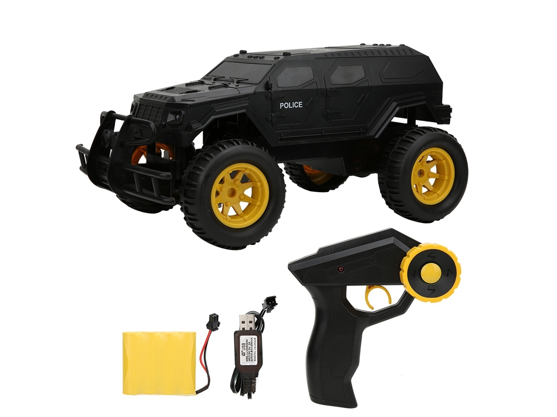 Carro Rc À Prova de Explosão Controle Remoto 2.4g Brinquedo Crianças