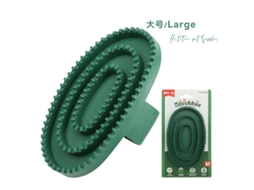 Luva Banho Pet Massagem Remove Pelos Verde