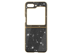 Capa Para Samsung Galaxy Z Flip 5 Ushion Acrílico Rígida Preto