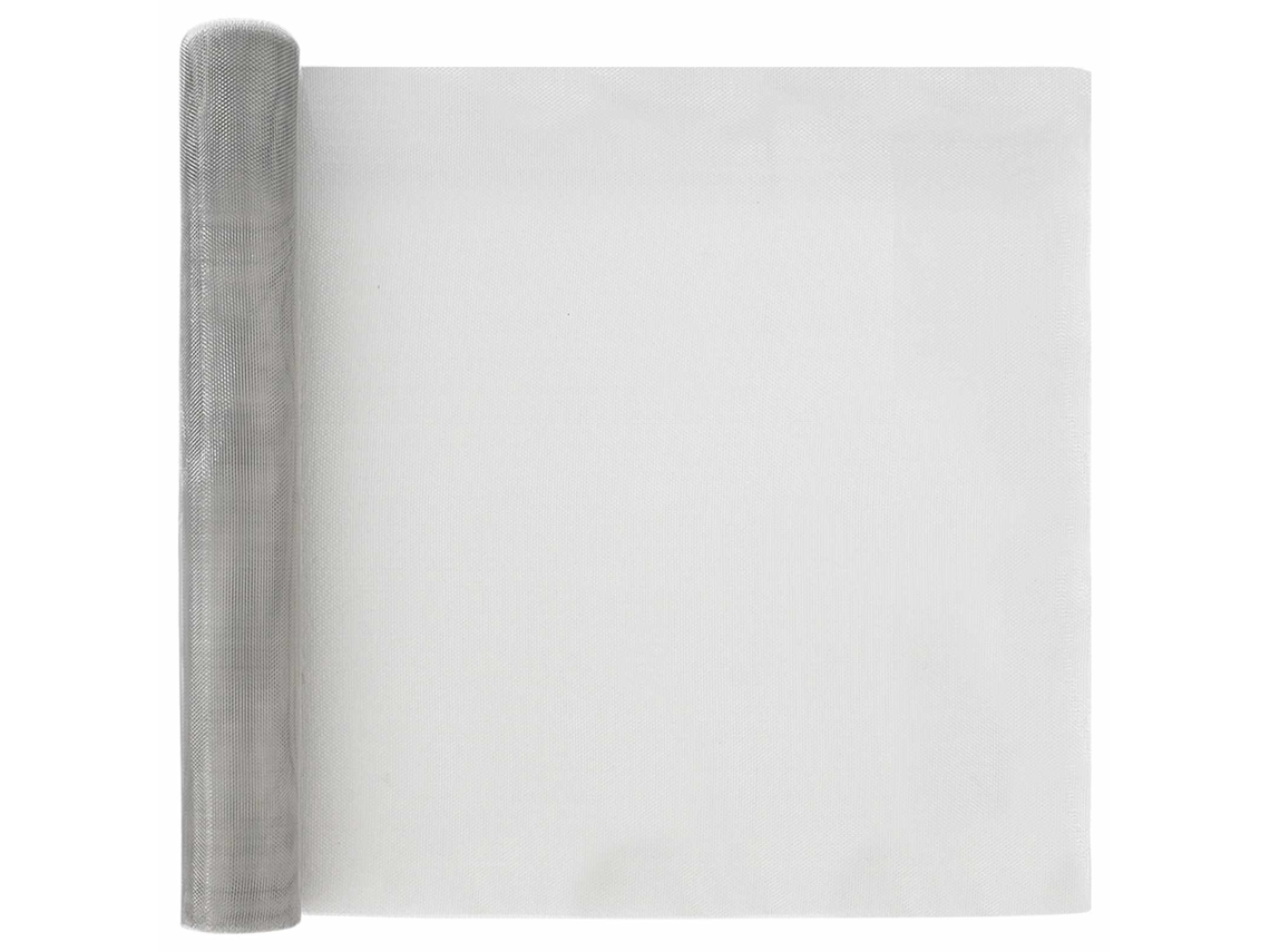 Vidaxl Tela De Malha 60 X 2000 Cm 18 Mesh Aço Inoxidável 304 Prateado