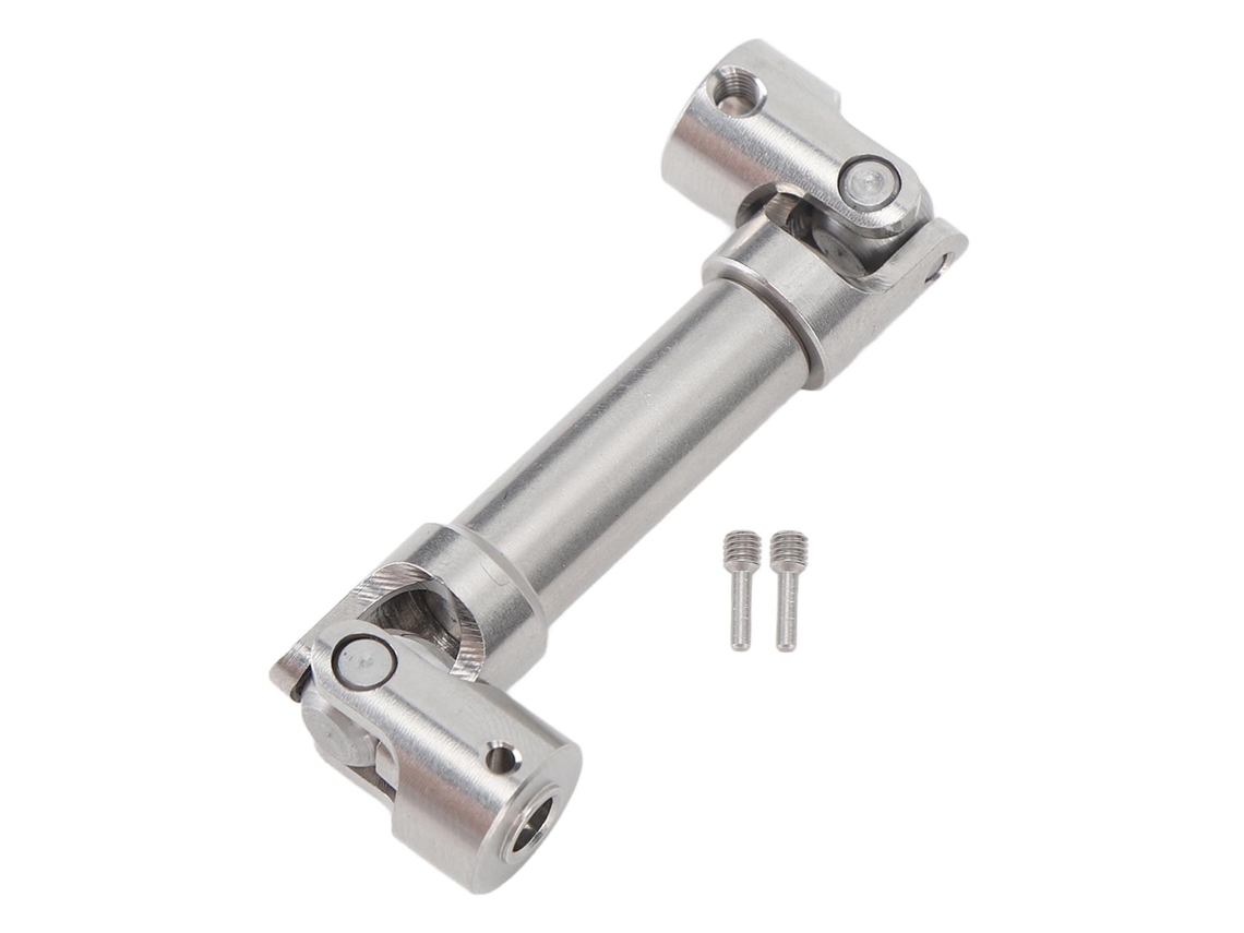 Mali eixo de Transmissão Central Rc Ajustável Inoxidável Leve Resistente Ao Desgaste para Carro de Crawler Axial 1/18 Utb18 Capra 62‑77mm