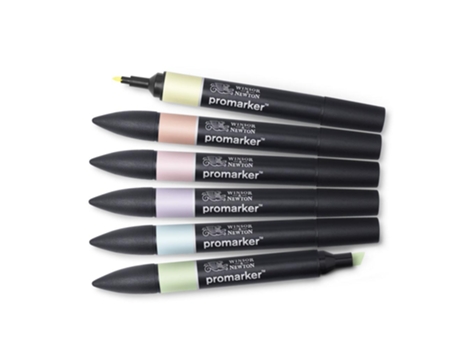 Marcador Promarker W&N Set 6 Tons Pele