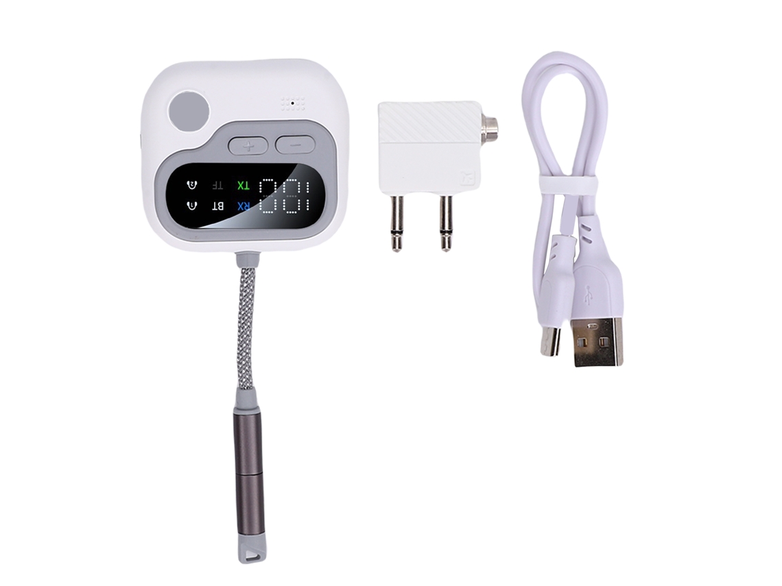 Transmissor receptor Bluetooth 5.4 EOOCOO (modo dual, áudio hi fi)