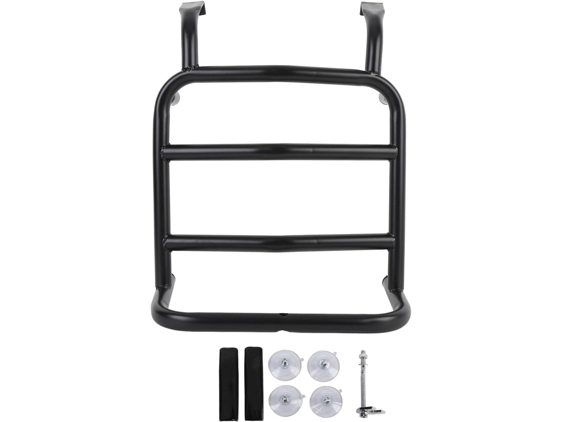 Bagageiro Traseiro para Motocicleta em Aço com Encosto Estável para Passageiros da G350 2023 2025. SFUSHOS