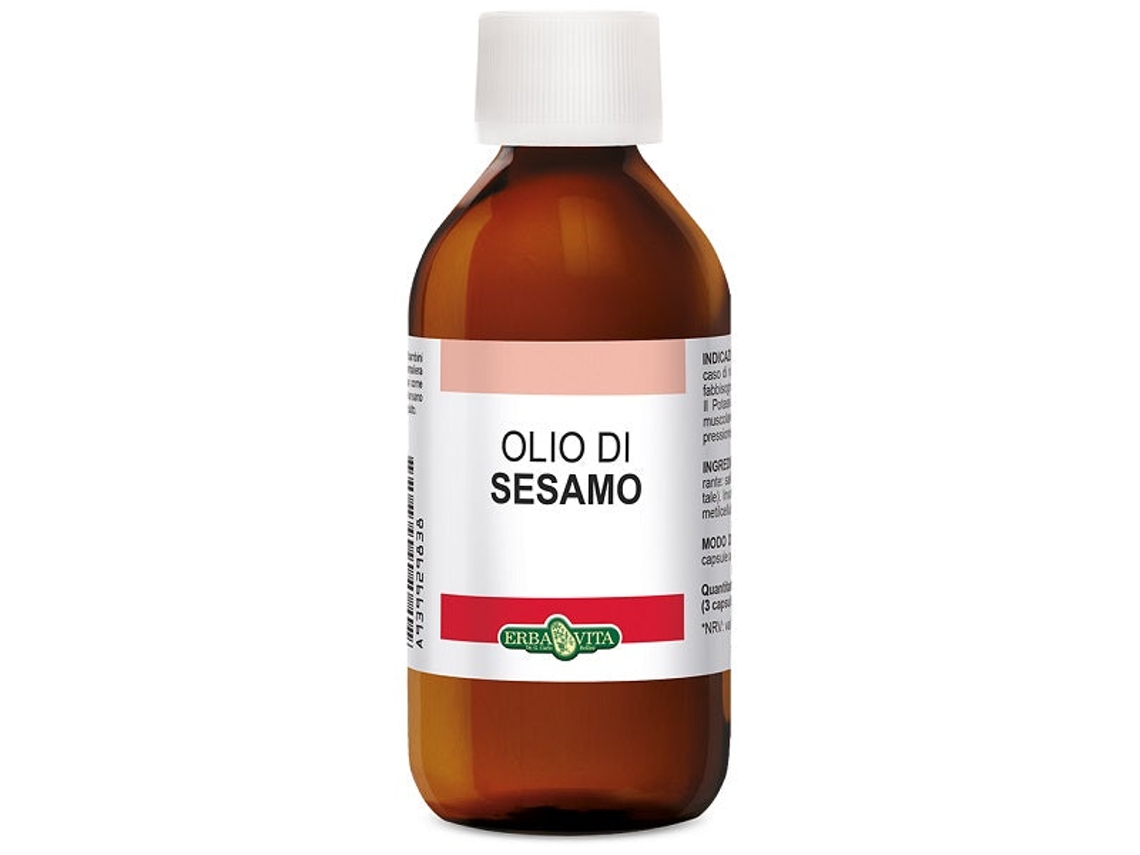 Óleo De Sésamo 100 Ml Erba Vita
