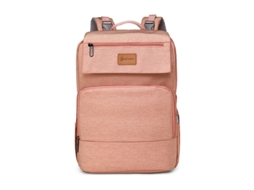 Mochila Maternal, Bolsa para Bebê Multifuncional, com Trocador de Fraldas, Presente para Futuras Mamães SPQMENT (rosa)
