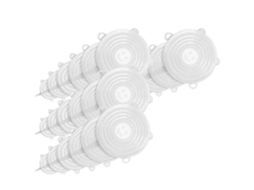 Tampas de Silicone Esticáveis LAXISCREED 24pcs