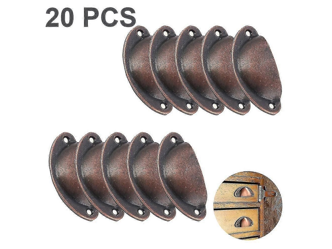 20 Puxadores Estilo Vintage, Furos Com Espaçamento De 20 Polegadas, Para Gavetas Ou Armários