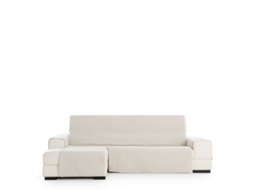 Capa para chaise longue de braço curto esquerdo EYSA AQUA Cinzento 100 x 110 x 290 cm