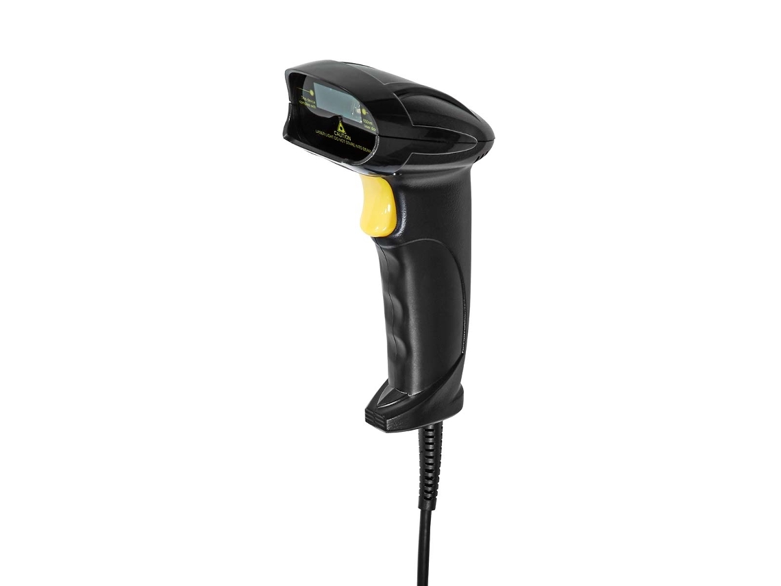 Elysve Leitor De Código De Barras 1d Com Usb, Com Fio E Laser Para Pdv E Inventário, Com Leitura Rápida