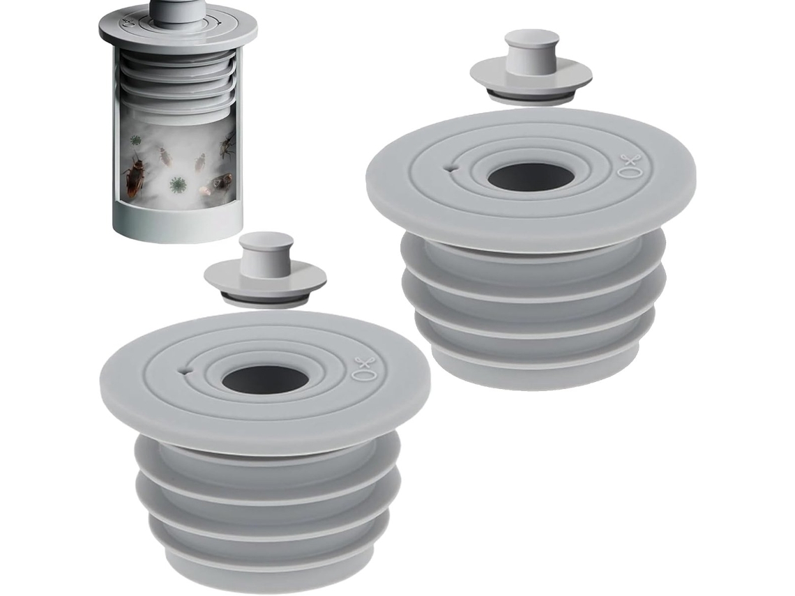 Conjunto de 2 Anéis de Vedação AQUAFORGE para Ralo, diâmetro 45-50mm