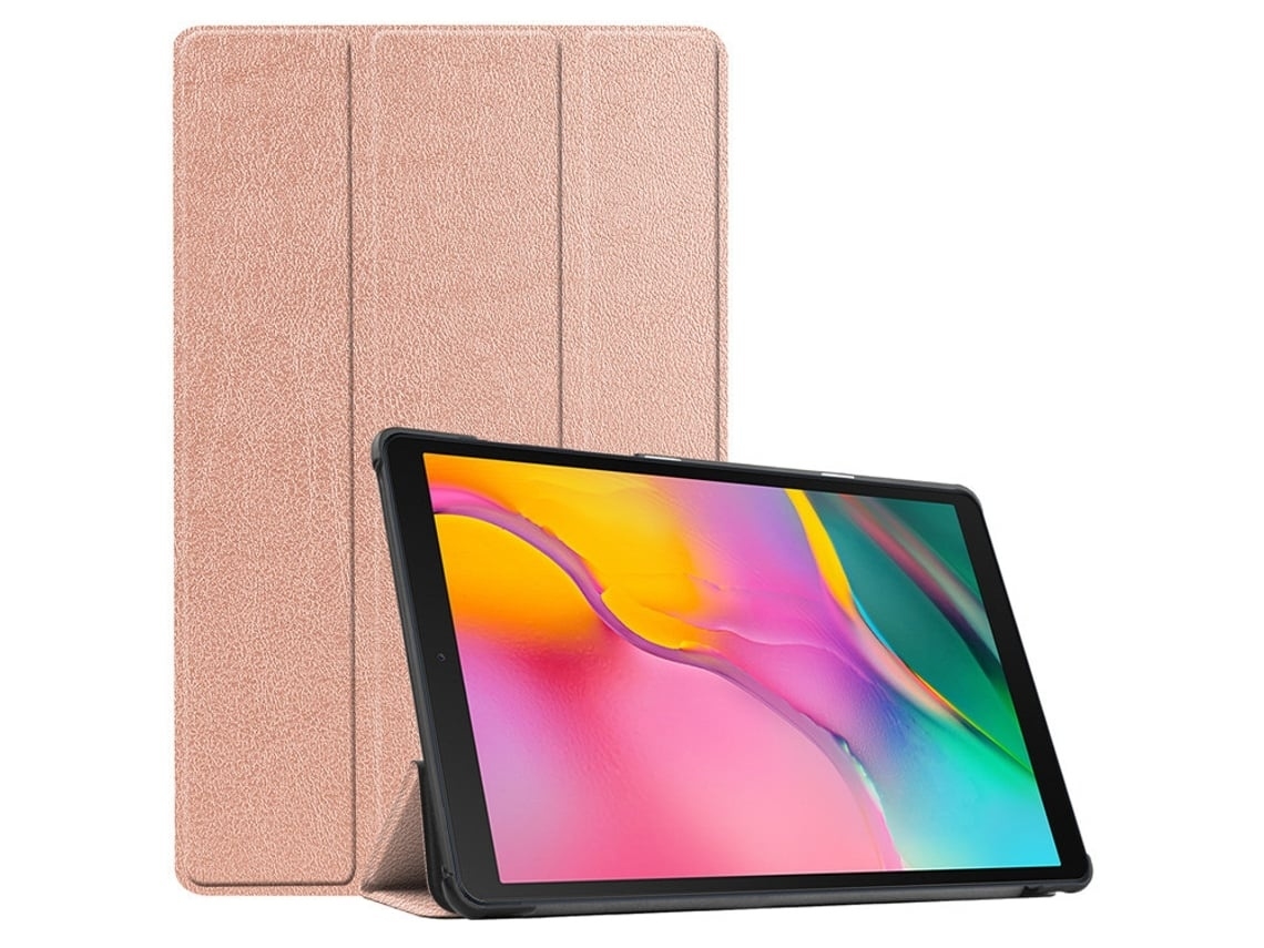 Capa Para Tablet Lurelia, Compatível Com Samsung Galaxy Tab S9 Plus/s9 Fe Plus 2023 Fina E Leve, Ouro Rosa, Dobrável Com Suporte