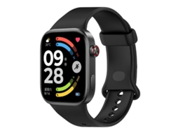 Bracelete para Redmi Watch 6 / 5 / 4 Silicone Respirável Preta XIAOMOYU