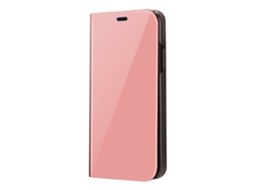 Capa LAXISCREED Samsung Note8 3D Mirror Anti derrame e choque Ouro Rosa