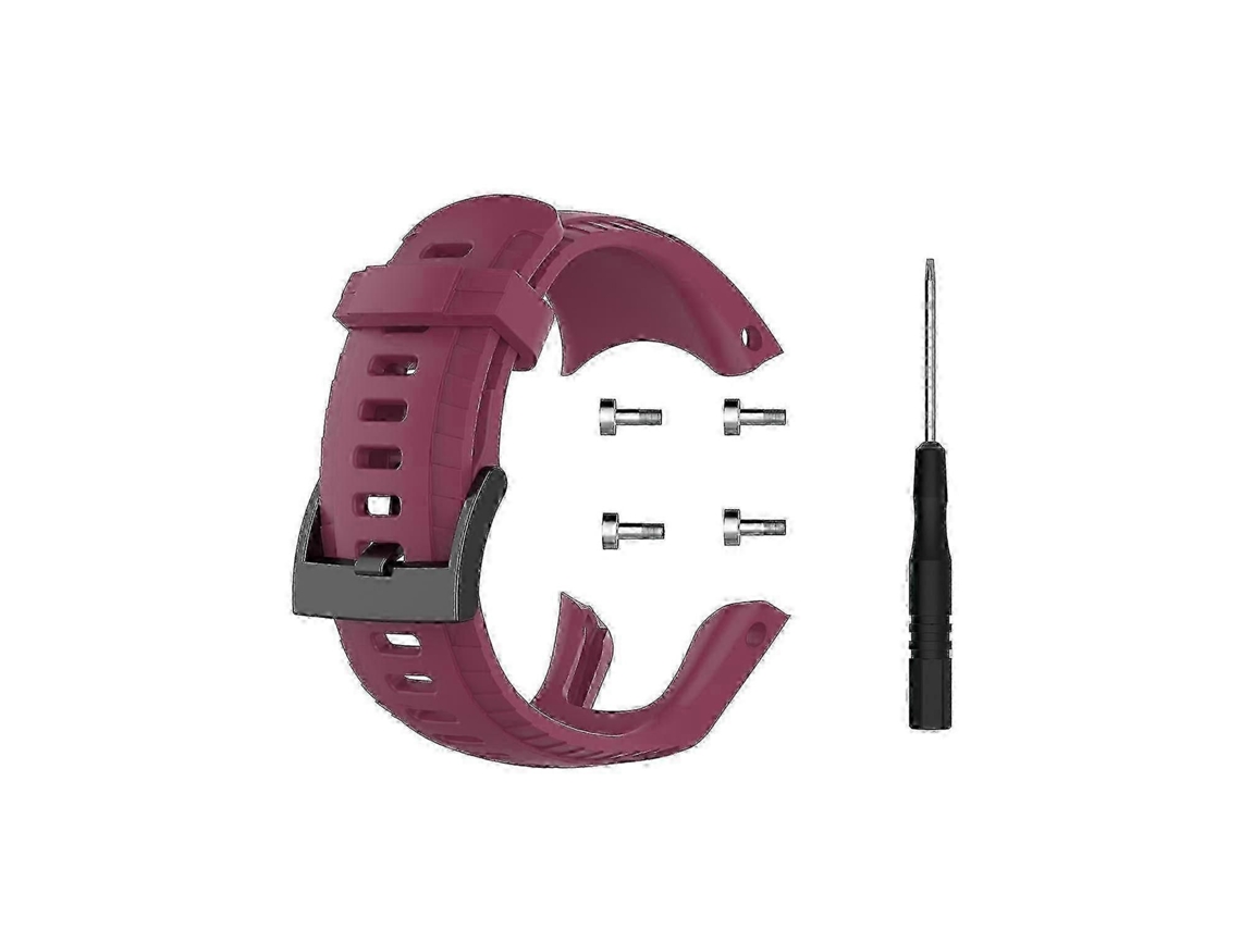 Pulseira De Silicone Resistente Para Smartwatch Suunto 5.