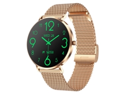 Smartwatch Feminino Tela Amoled 1.32 Fitness Monitor Cardíaco/Sono/Spo2 NEVEANCE