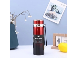 Garrafa de Água Térmica com Boca Larga, Aço Inoxidável Livre de Bpa, com Isolamento a Vácuo. MDUG (vermelho Claro a Vermelho)