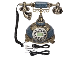 Telefone Retrô Europeu com Id de Chamada, Linha Fixa LAXISCREED