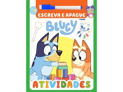 Livro Bluey Atividades Escreva E Apague de On Line (Português)