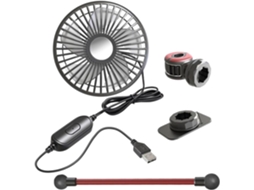 Ventilador Portátil Para Carro Com 3 Velocidades Ajustáveis, Ventilador Para Banco De Carro
