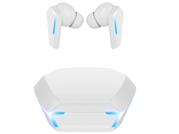Fones De Ouvido Bluetooth 5.2 Intra-auriculares Baixa Latência Longa Duração À Prova Dágua Ipx7 Bestvite M5 Branco