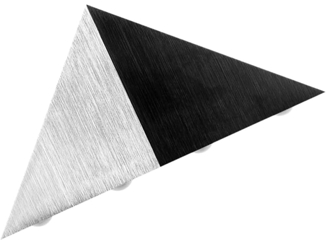 Luminária de Parede Triangular de Led, em Aço Inoxidável, para Uso Interno e Externo em Corredores e Escadas. SFUSHOS