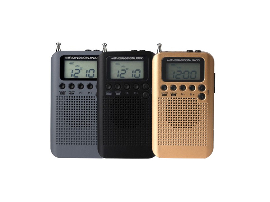 Alto falante Portátil LAXISCREED Rádio Am Fm