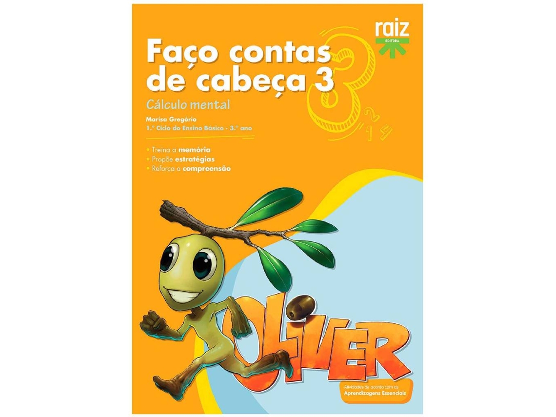 Livro Faço Contas de Cabeça - 3º Ano de Marisa Gregório (Português)