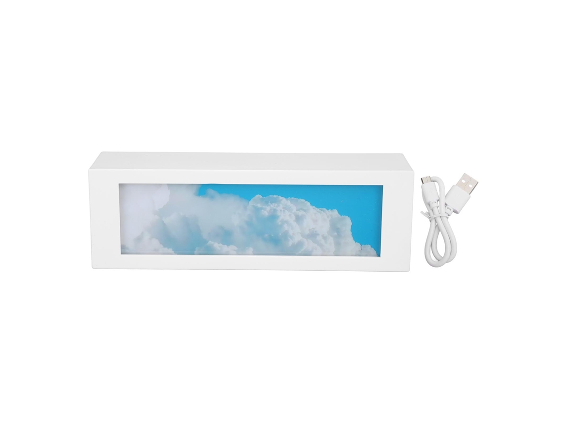 Luz Noturna Usb Recarregável 3 Níveis Brilho Decorativa Mesa