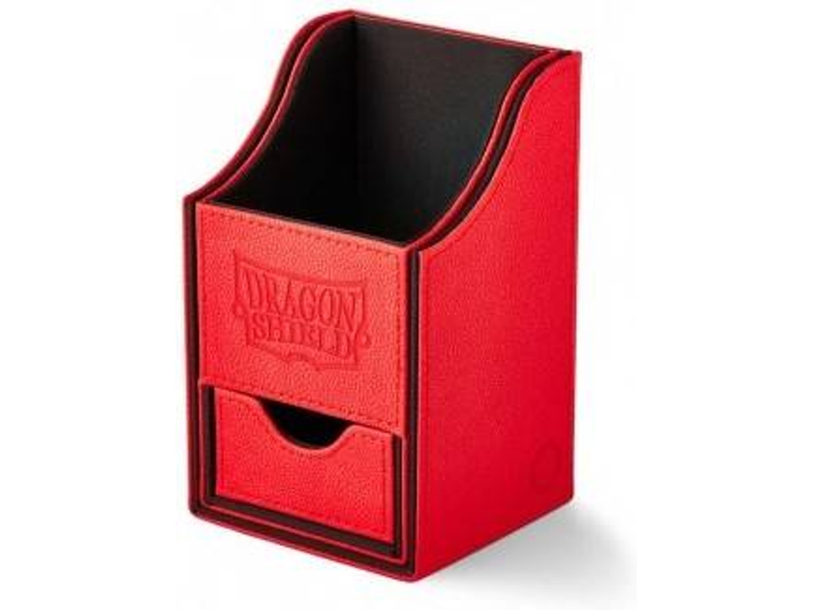 Caixa de Proteção de Cartas ARCANE TINMEN Dragon Shield Nest Box (Vermelho)