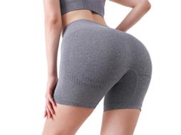2026 pantalones Cortos de Deporte de Cintura Alta Con Elevación de Cadera Personalizados Suaves Y Confortables para Entrenamiento Al Aire Libre