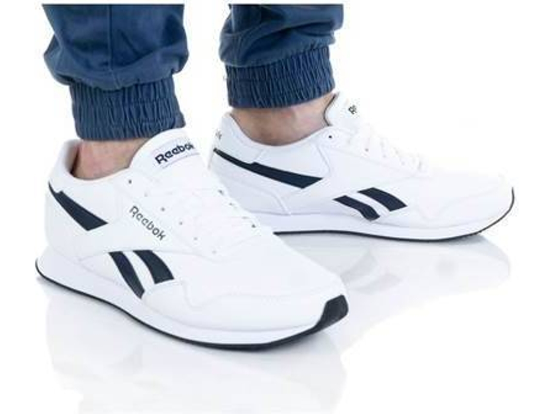 T nis REEBOK Royal CL Jogger 3 Homem 37.5 Branco e Azul