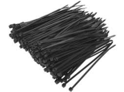 Cabo Ct10025p200 100 X 2,5 Mm - Preto - Pacote Com 200 Unidades