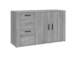 Aparador Derivados de Madeira Cinzento Sonoma MAISON EXCLUSIVE (100x33x59,5 cm)