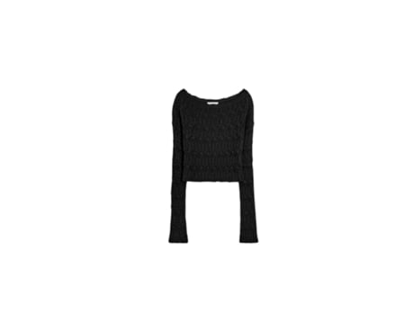 Cardigan De Mulher Apaperkid Algodão Preto (42)