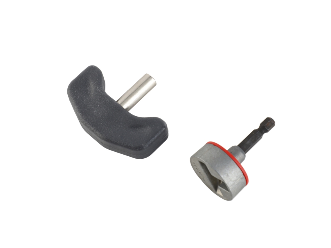 2 Pcs Chave Em T De 6,35mm Com Base Ferramenta Acessório Para Instalação De Móveis