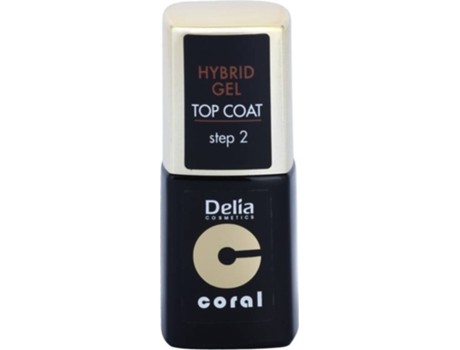Verniz Top Coat DELIA COSMETICS Enamel Hybrid Gel (11ml)