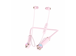 Auriculares Sem Fios Bluetooth 5.3 Cancelamento De Ruído Microfone Para Chamadas Controlo Tátil Rosa Lurelia